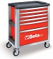 BETA 3900/C39-6  Wózek narzędziowy z 6 szufladami ( bez wyposażenia )