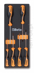 BETA M204 Komplet 6 Wkrętaków profil Torx 