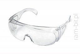 CORONA C0005 Okulary ochronne przeciwodpryskowe bezbarwne 