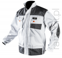 NEO 81-110 KURTKA ROBOCZA BIAŁA,65% POLIESTER,35% BAWEŁNA,267g/m²