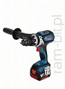 BOSCH GSB 14,4 VE-EC (0 601 9F1 201) Professional Akumulatorowa wiertarko-wkrętarka udarowa (Aku 2 x 4,0 Ah Li-lon) + L-BOXX 136