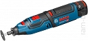 BOSCH GRO 12V-35 (0 601 9C5 001) Professional akumulatorowe narzędzie wysokoobrotowe (Aku 2 x 2,0 Ah Li-lon)