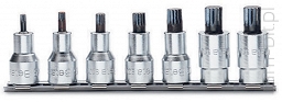 BETA 920XZN/SB7 Komplet 7 Nasadek z końcówką trzpieniową profil XZN 1/2" 