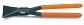 BETA 1077 Szczypce blacharskie, proste, ramiona pokryte PCW, czernione , 280mm