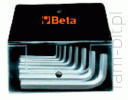 BETA 96/B10 Komplet kluczy trzpieniowych kątowych - w etui