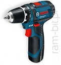 BOSCH GSR 12V-15 (0 601 868 122) Professional wiertarko-wkrętarka akumulatorowa ( Aku 2 x 2,0 Ah Li-Ion) + L-BOXX