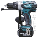 MAKITA DHP458RTJ Wiertarko-wkrętarka udarowa udarowa akumulatorowa 18V ( 2 x Akumulator 5,0Ah + Ładowarka )