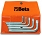 Beta 98XZN/B5 Komplet 5 kluczy trzpieniowych kątowych, profil XZN