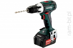 METABO BS 18 LT ( 602 102 650 ) Wiertarko-wkrętarka akumulatorowa 18V ( 2 x Akumulator 5,2Ah + Ładowarka ) 