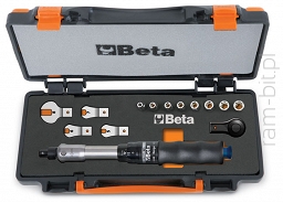 BETA 671B/C5 Zestaw pokrętła dynamometrycznego 604B/5 z głowicami i akcesoriami 