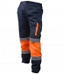 BETA VWTC17ON Spodnie robocze ostrzegawcze kontrastowe granatowo/pomarańczowe
