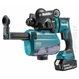 MAKITA DHR182TWJU Młotowiertarka akumulatorowa 18V AWS ( 2 x Akumulator 5,0Ah + Ładowarka )