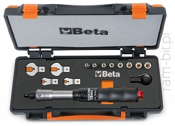 BETA 671B/C10 Zestaw pokrętła dynamometrycznego 604B/10 z głowicami i akcesoriami 