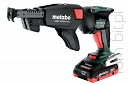 METABO TBS 18 LTX BL 5000 ( 620063540 )  Wkrętarka do suchej zabudowy akumulatorowa 18V ( 2 x Akumulator 4,0Ah + Ładowarka ) 