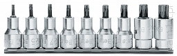 BETA 920TX/SB9 Komplet 9 Nasadek z końcówką trzpieniową profil Torx® 1/2''