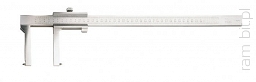 BETA 1650FT Suwmiarka noniuszowa do pomiaru bębnów hamulcowych, ze stali nierdzewnej 500 mm